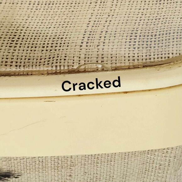 Vintage 1960s Thermo-Serv Insulated Casserole Server Tropical Scene MCM Serving - Picture 9 of 15